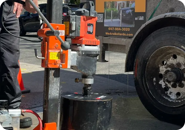 Bollard Installation in Ajax