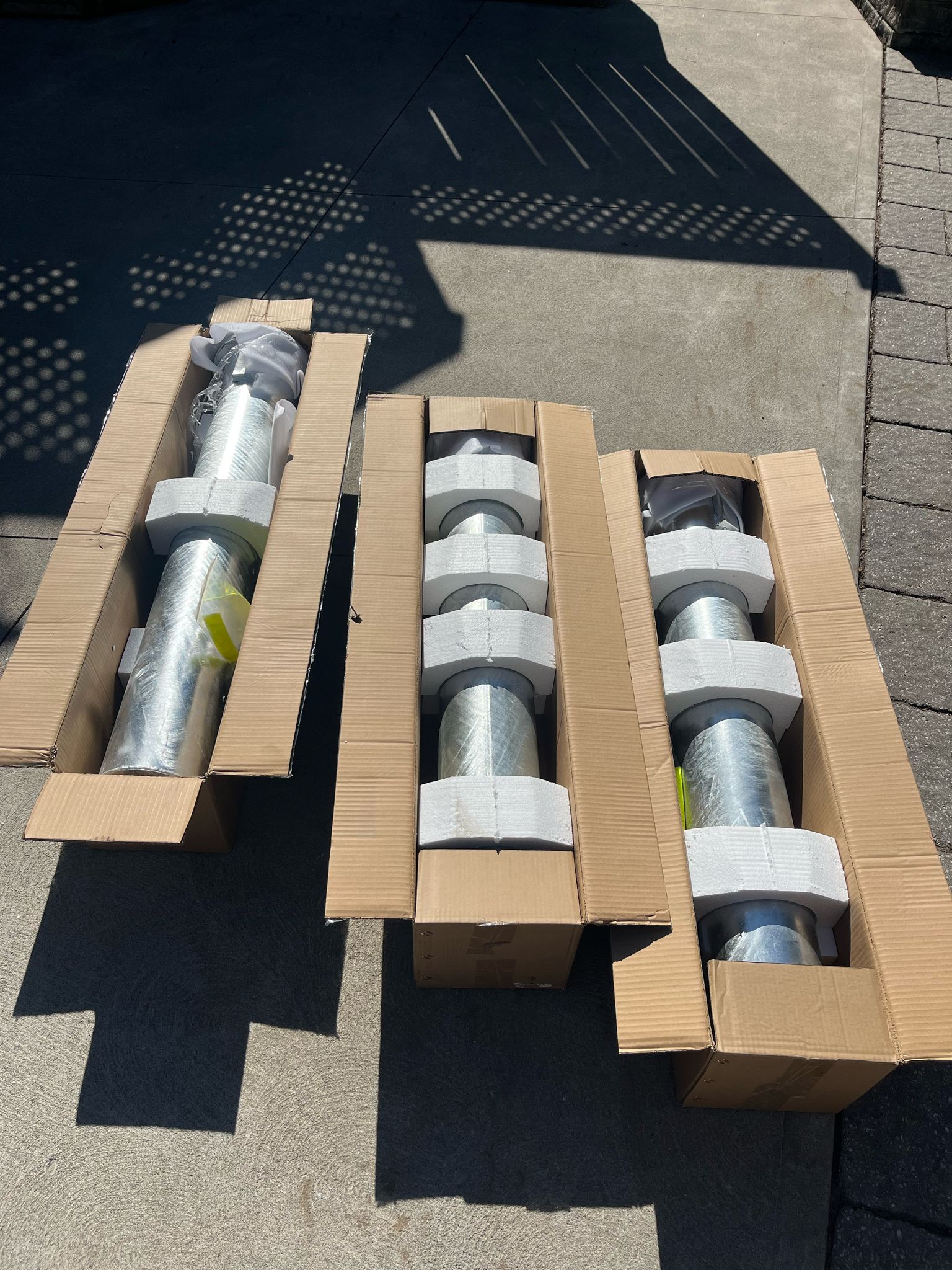 fixed security bollards