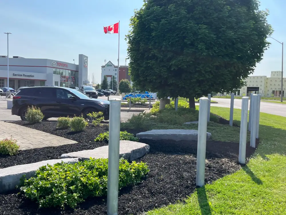 Retractable Bollards Installation In Toronto