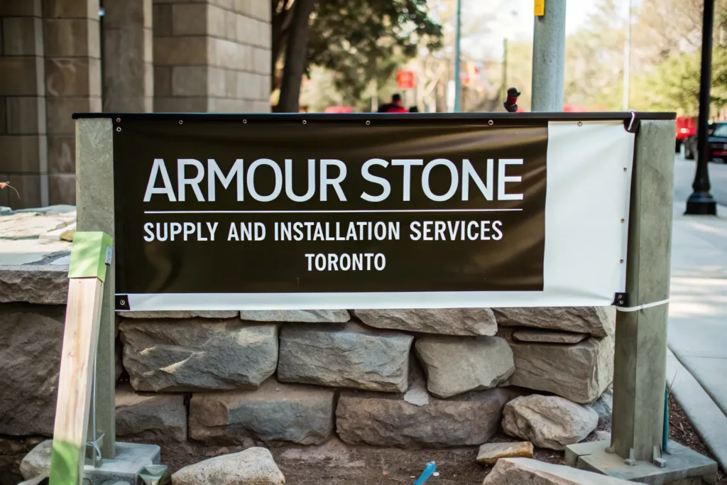 Armour Stone Supply and Installation Services Toronto