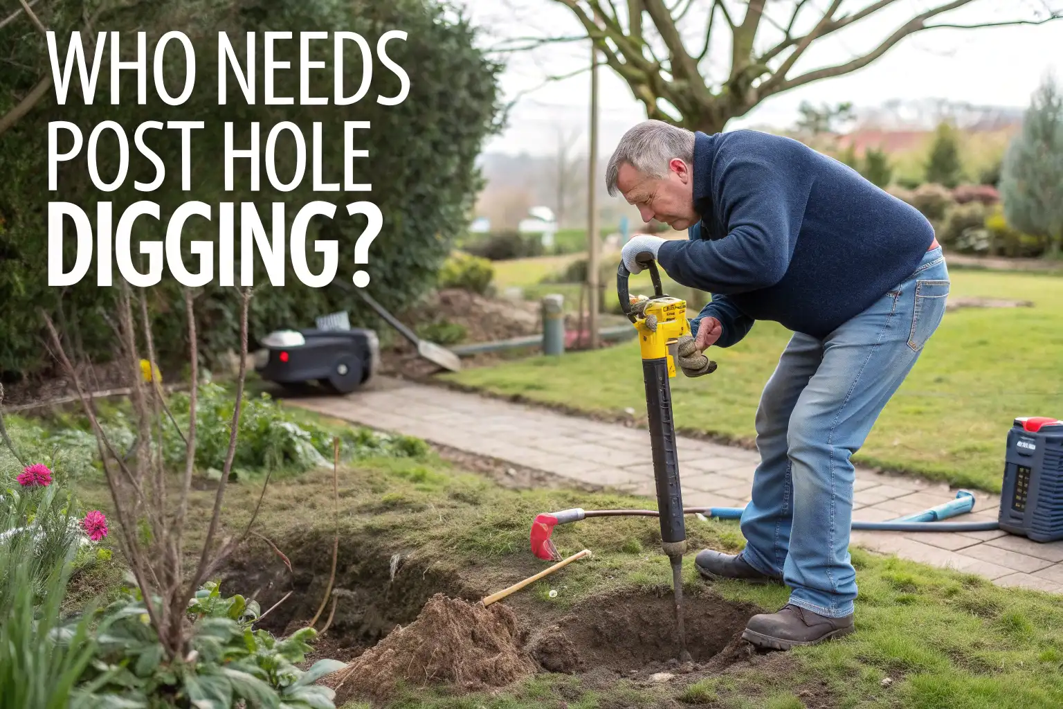 Who Needs Post Hole Digging?