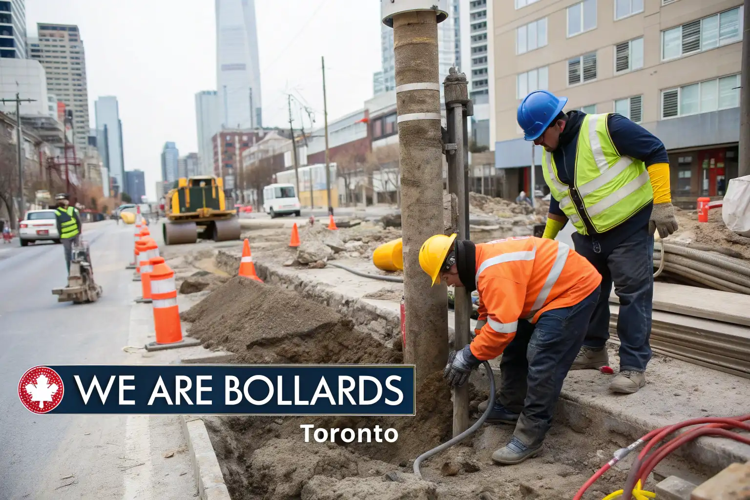 Why Choose We Are Bollards for Post Hole Digging in Toronto