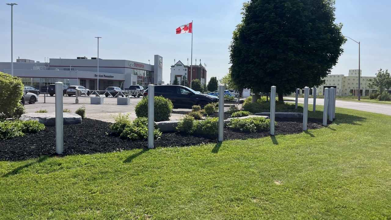 Commercial bollards Toronto