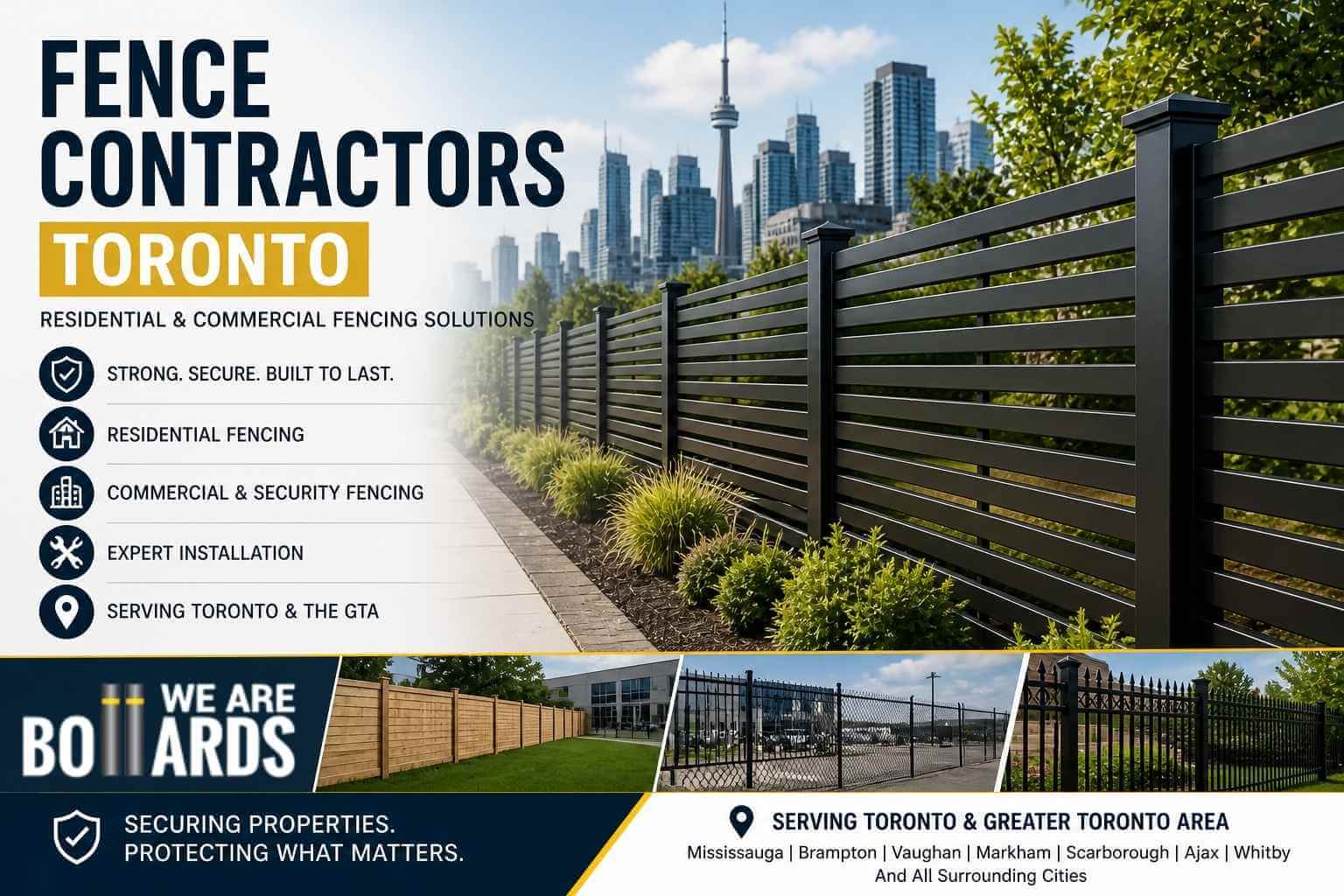 fence contractors toronto