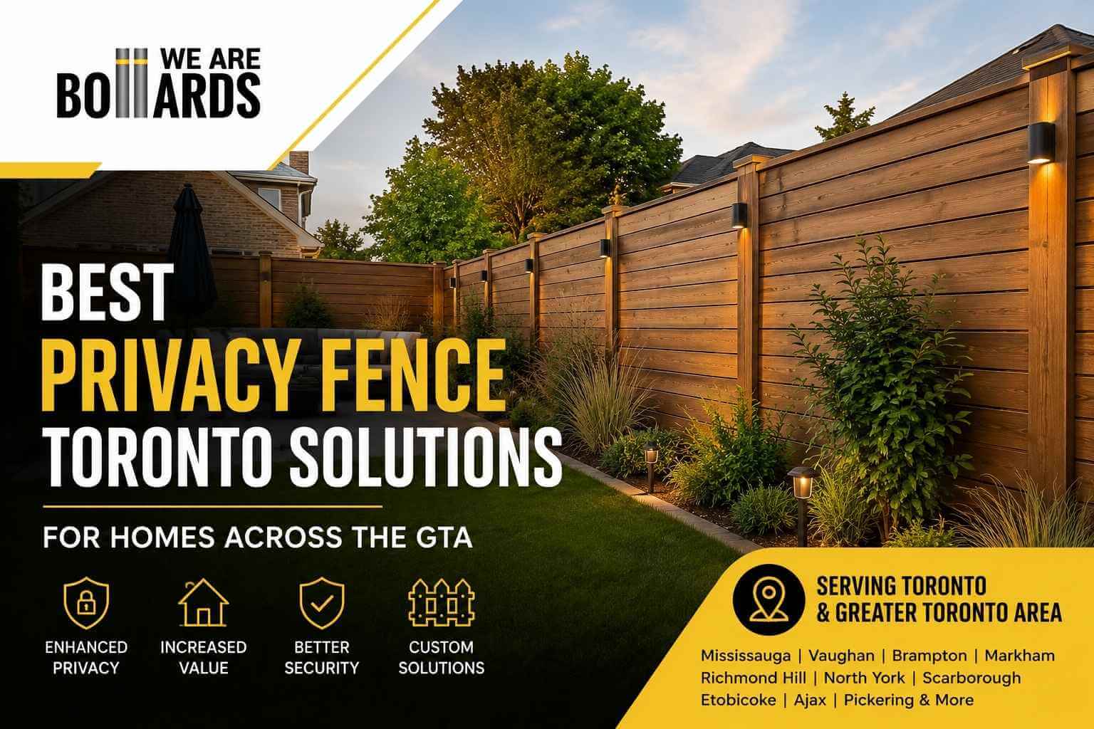 privacy fence toronto