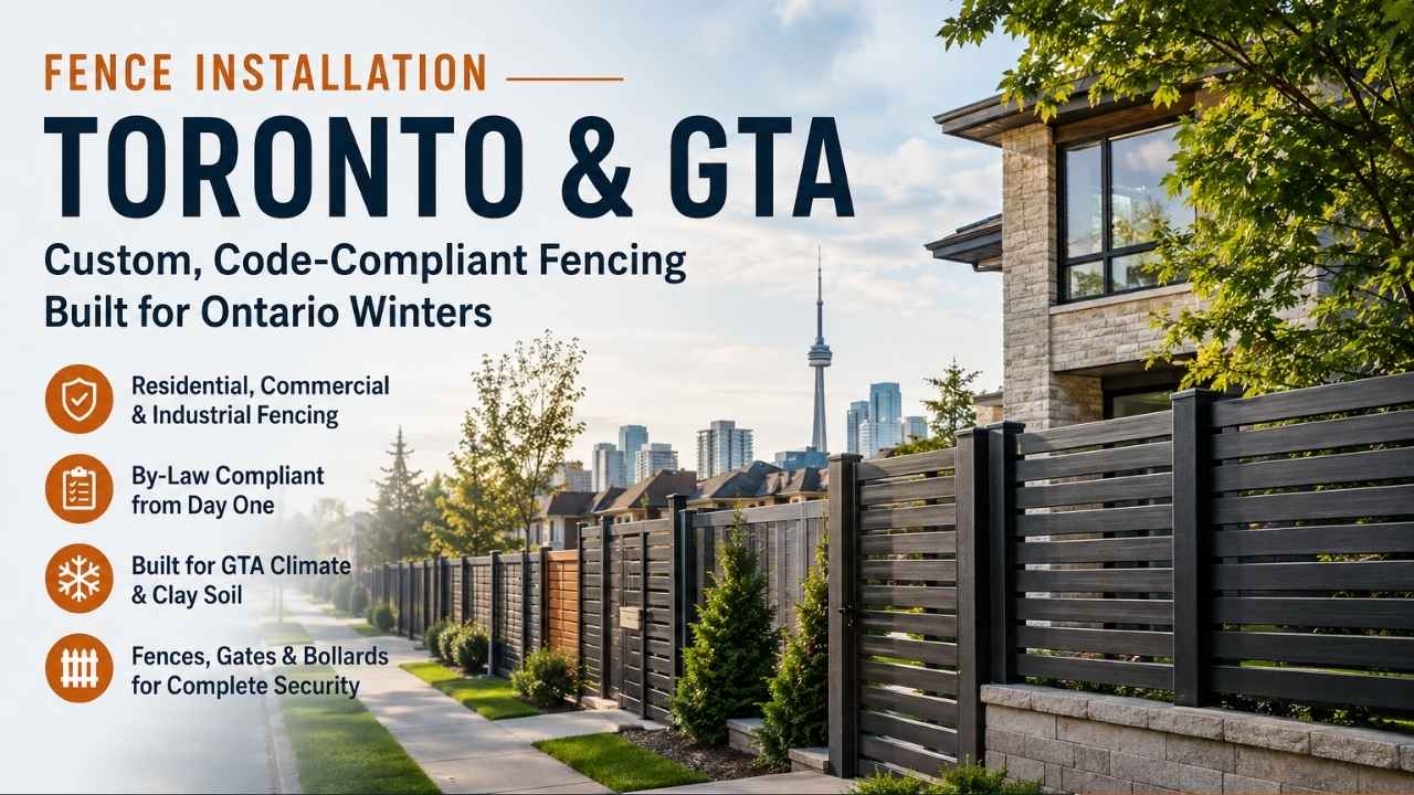 Fence Installation toronto